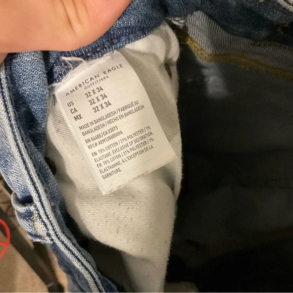 Mens American eagle denim jeans - Picture 3 of 5